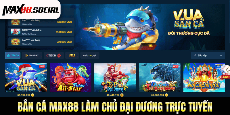 bắn cá max88