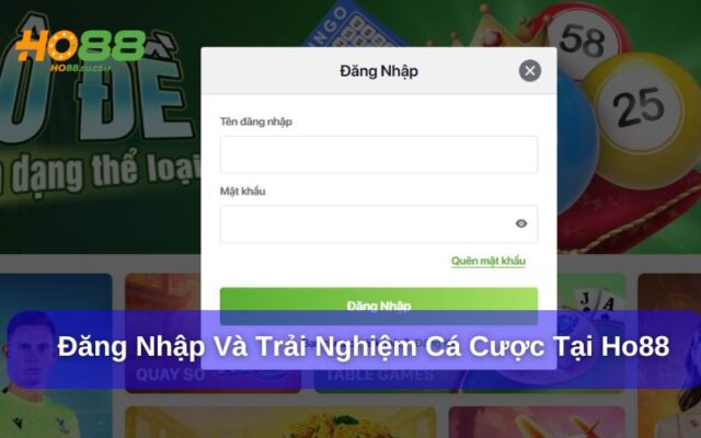 ho88 đăng nhập tài khoản