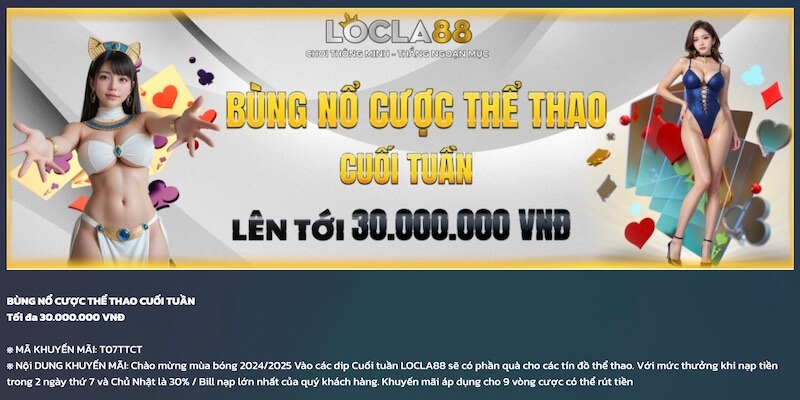 Tổng Hợp Khuyến Mãi Locla88 Mới Nhất: Ưu Đãi Hấp Dẫn Không Nên Bỏ Lỡ