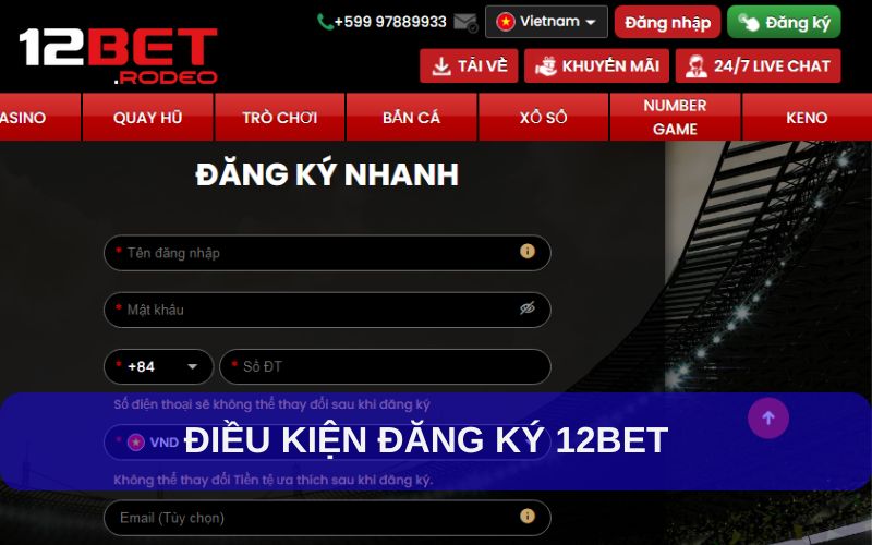 Lý do nên tạo tài khoản tại 12bet ngay hôm nay